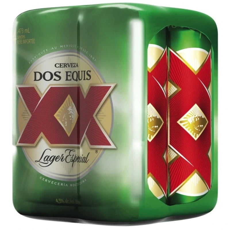 DOS EQUIS LAGER 473ML 4PK CAN @ Emerald Hills [1036480] 1892 ml