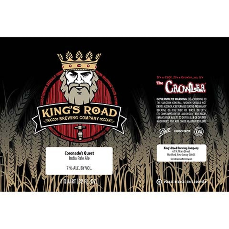 King's Road Coronado's Quest IPA 32OZ SINGLE CAN