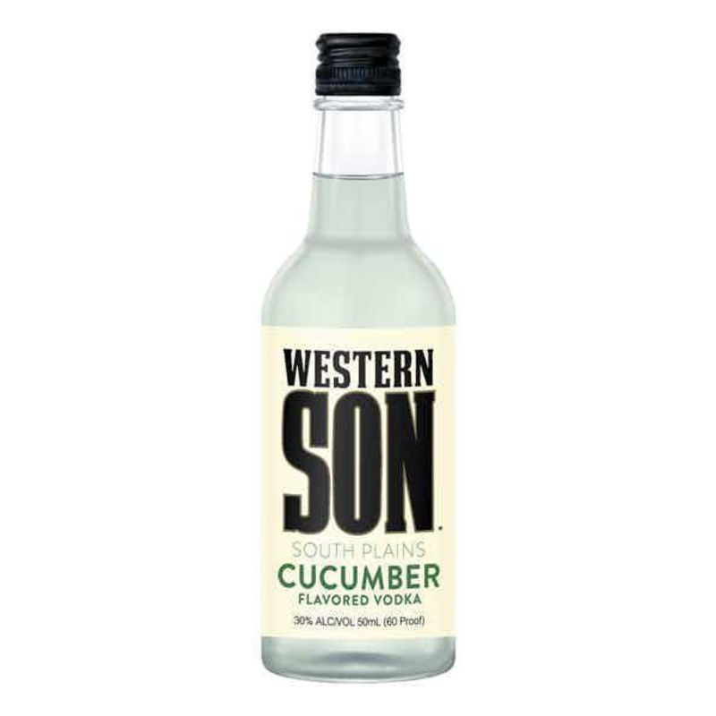 Nip Vodka Western Son Cucumber