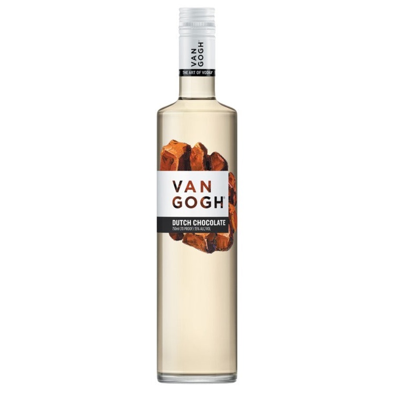Van Gogh Dutch Chocolate Flavored Vodka 70 750ML 750ML