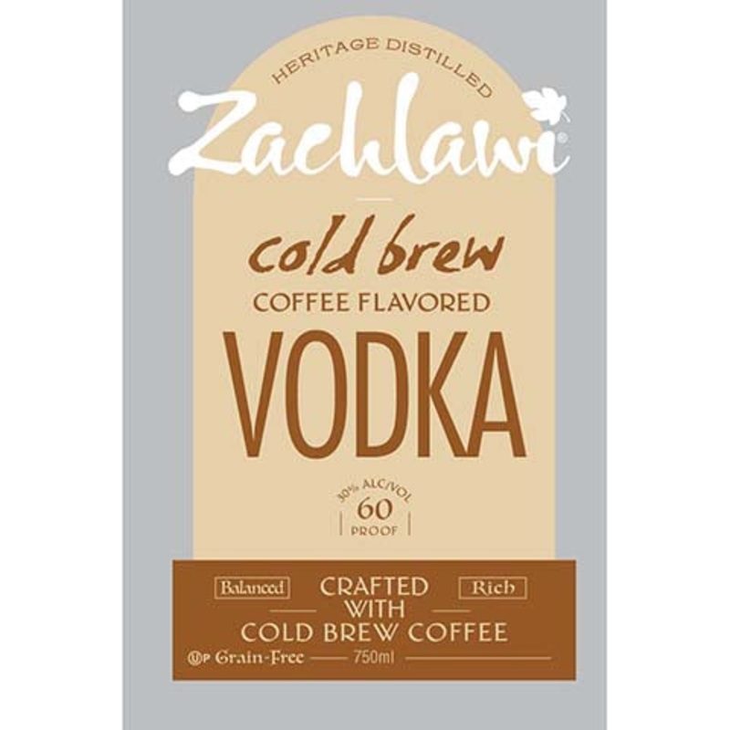 Zachlawi Cold Brew Vodka 750ML BTL
