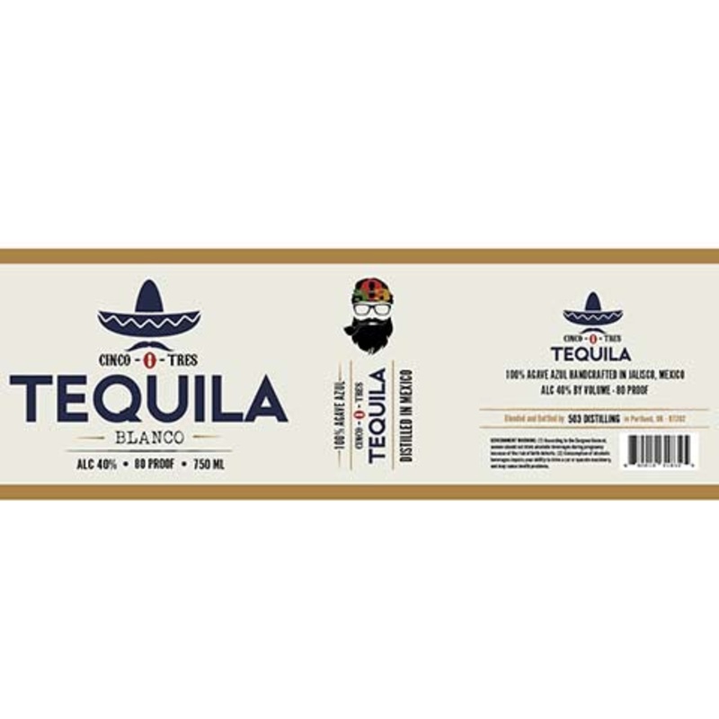 503 Cinco-0-Tres Tequila Blanco 750ML BTL