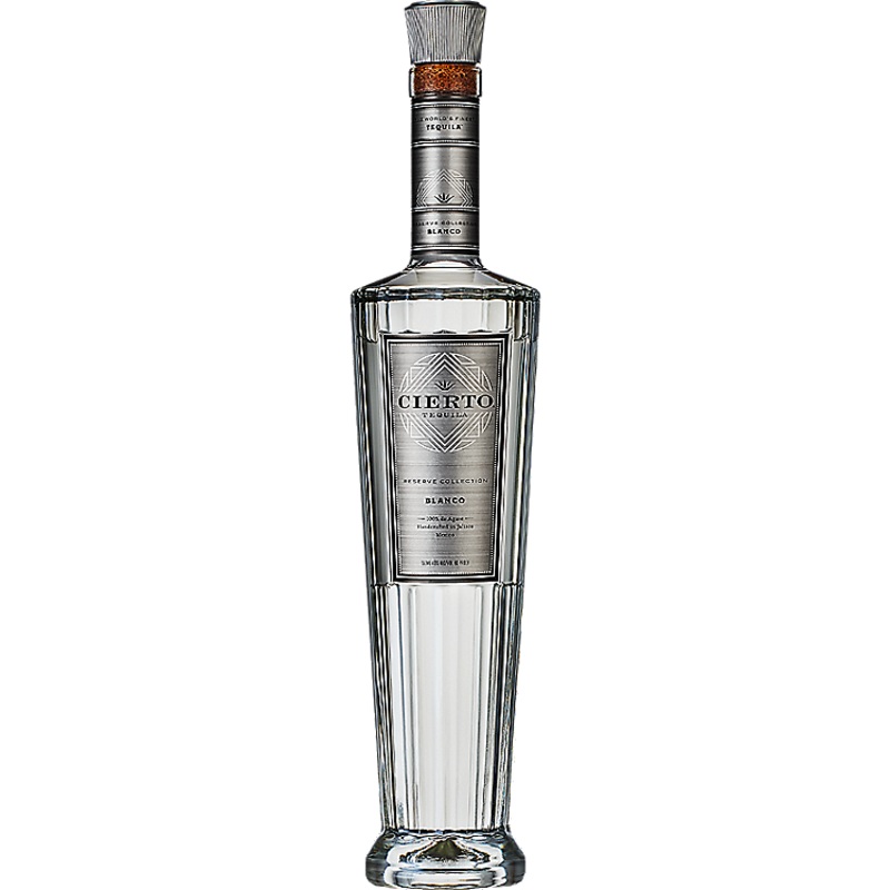 CIERTO TEQUILA RESERVE COLLECTION BLANCO 80 750ML 750ML