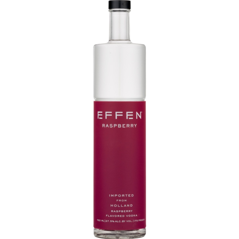 EFFEN RASPBERRY FLAVORED VODKA 75 750ML 750ML