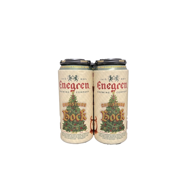 Enegren Christmas Bock 4 Pack Cans