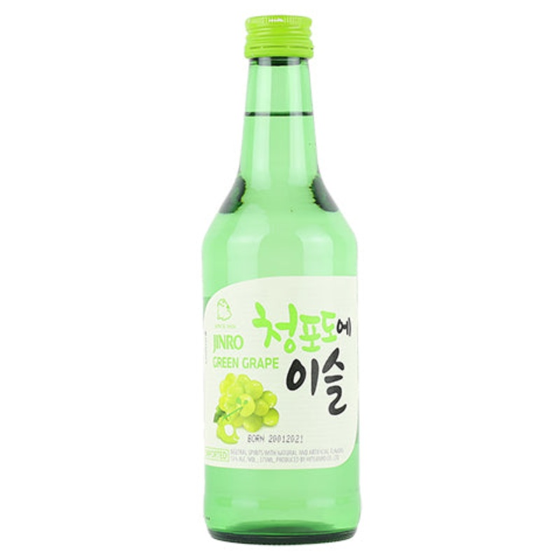 Jinro Green Grape Soju 375ML BTL