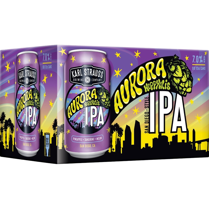 Karl Strauss Aurora Hoppyalis 4x 6 Pack (12 oz Cans)