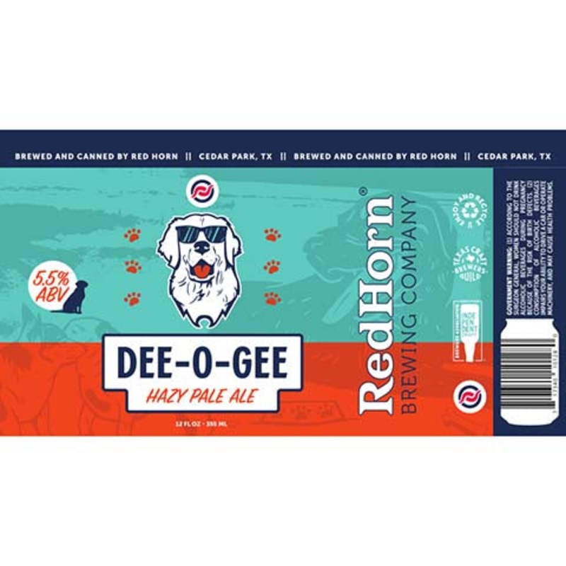 Red Horn Dee-O-Gee Hazy Pale Ale 12OZ SINGLE CAN