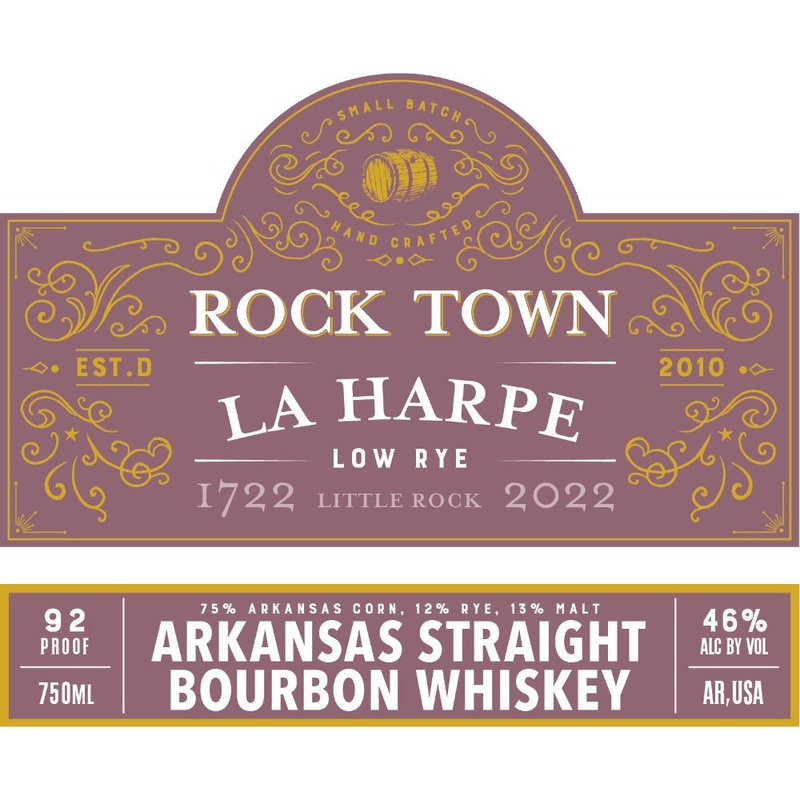 Rock Town La Harpe Arkansas Straight Bourbon