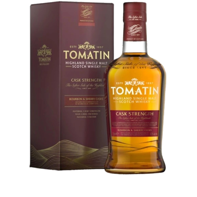 TOMATIN HIGHLAND CASK STRENGTH SCOTCH WHISKY 700ML @ Windermere [1021389] 700 ml