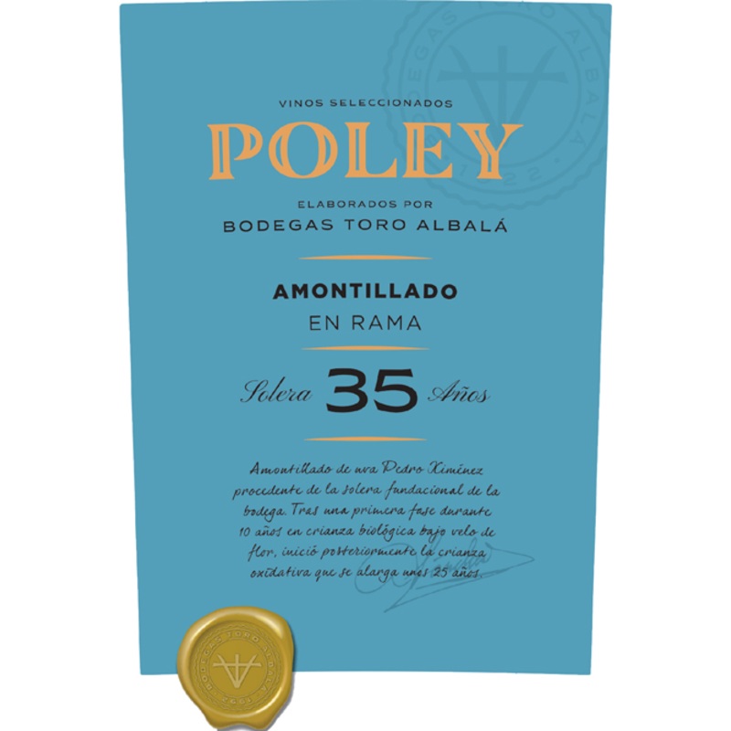 TORO ALBALA POLEY AMONTILLADO EN RAMA 35 YEAR 500 mL