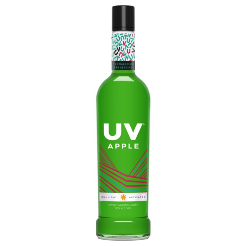UV APPLE FLAVORED VODKA 60 750ML 750ML