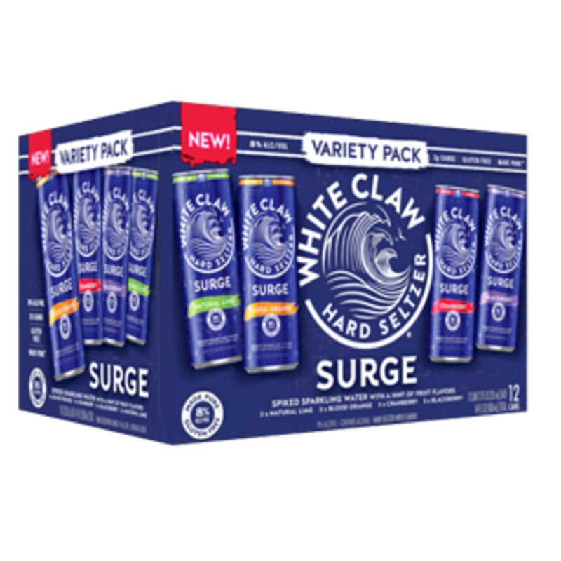 White Claw Surge Variety Pack 24 - 12oz Cans, 12 Pack