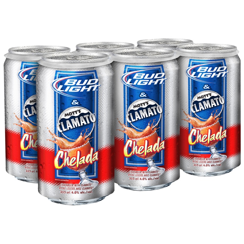 BUD LIGHT CHELADA 6 CAN