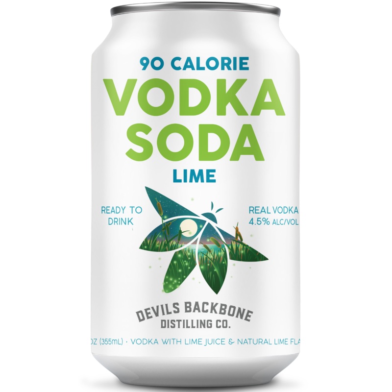 Cocktail Devils Backbone  4pk Vodka Soda Lime