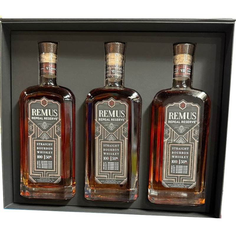 George Remus Repeal Reserve Bourbon Volume V-VII Trilogy Pack (3x750ml)