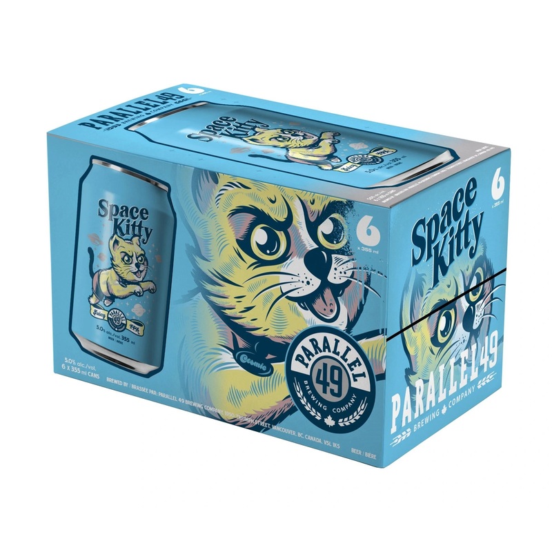 PARALLEL 49 SPACE KITTY JUICY IPA 355ML 6PK CAN @ MacTaggart Ridge [1056522] 2130 ml