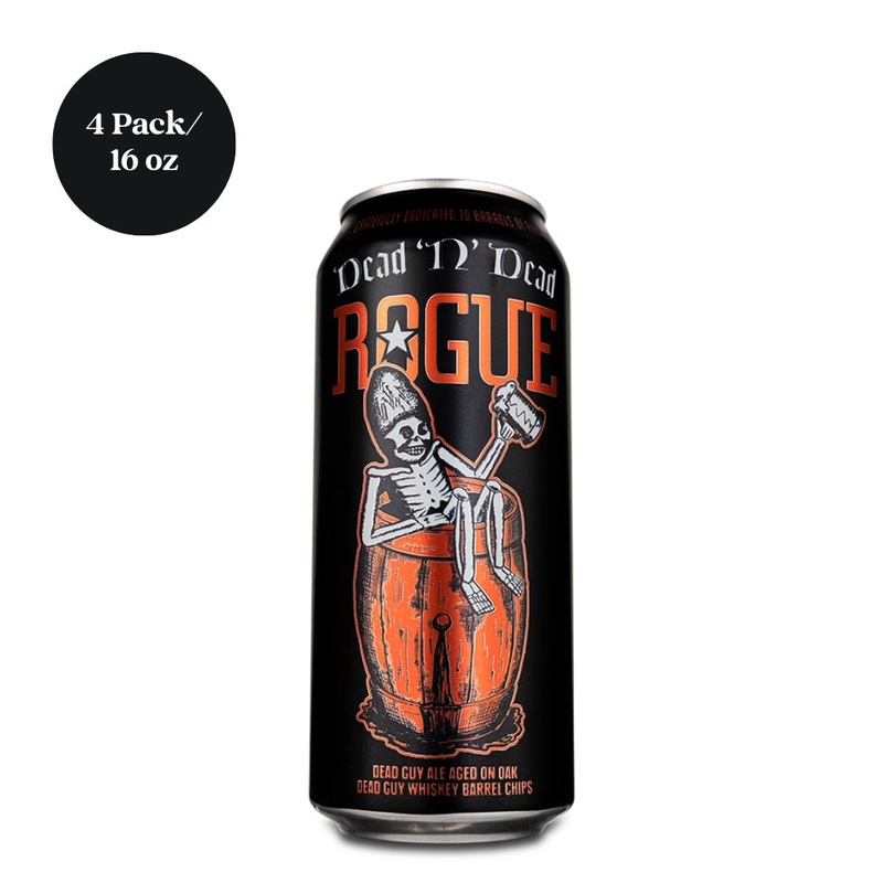 Rogue Dead N Dead Barrel-Aged Beer 4pk 16 fl oz Can