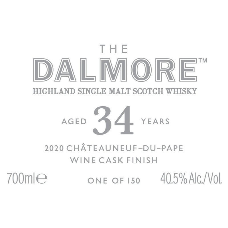 The Dalmore 34 Year Old 2020 Chteauneuf-du-Pape Wine Cask Finish