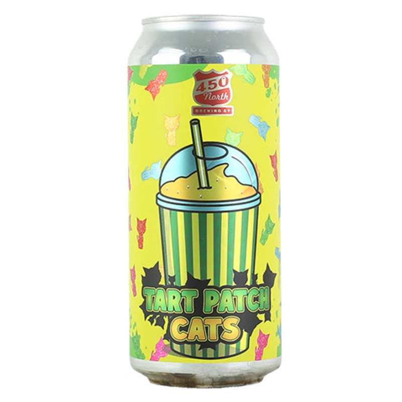 450 North Tart Patch Cats Slushy XL Sour 16OZ SINGLE CAN