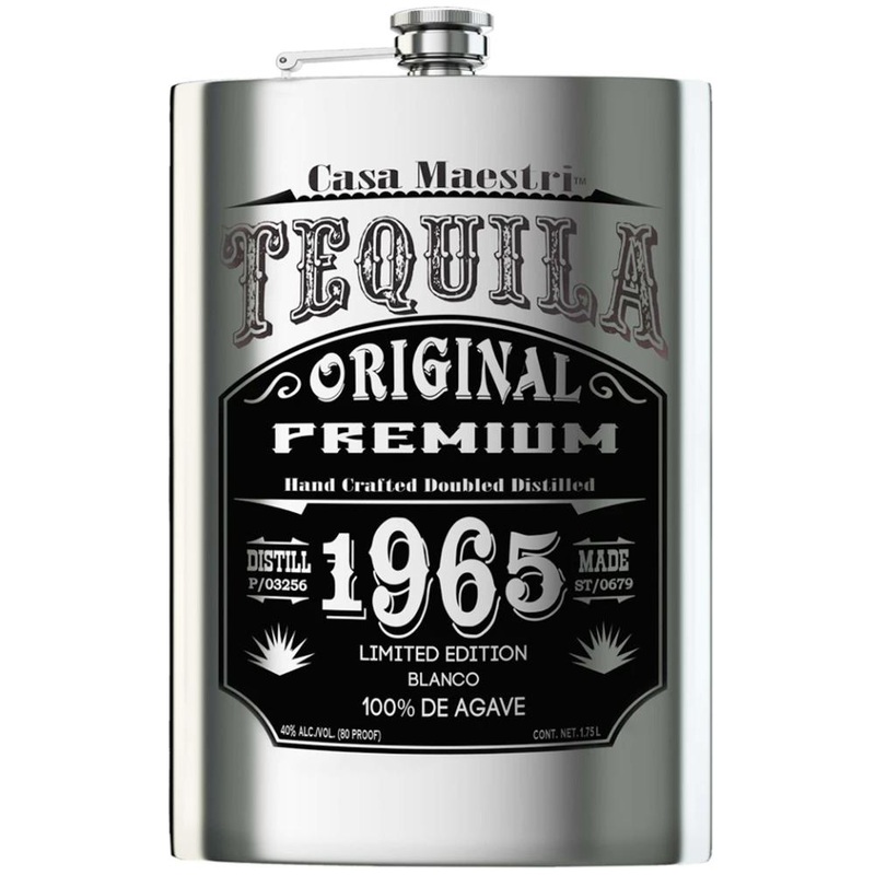 Casa Maestri Flask Edition Blanco Tequila 1.75L
