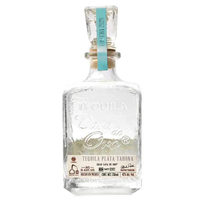 Cava de Oro Tahona Plata Tequila 750ML BTL