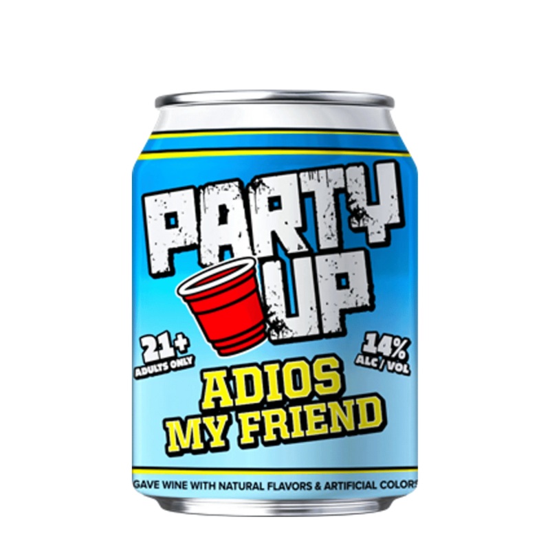 Party Up Adios My Friend 3pk 8.5 oz can