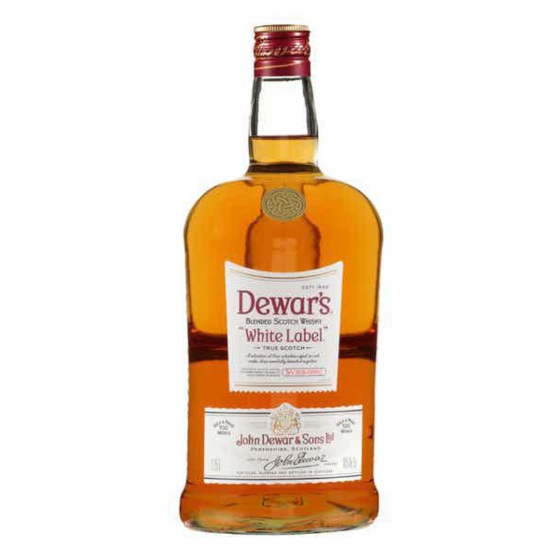 Scotch Dewar's 1.75L White
