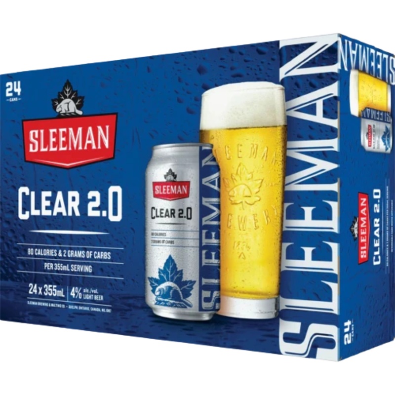 SLEEMAN CLEAR 355ML 24PK CAN @ Sage Hill [1004622] 8520 ml