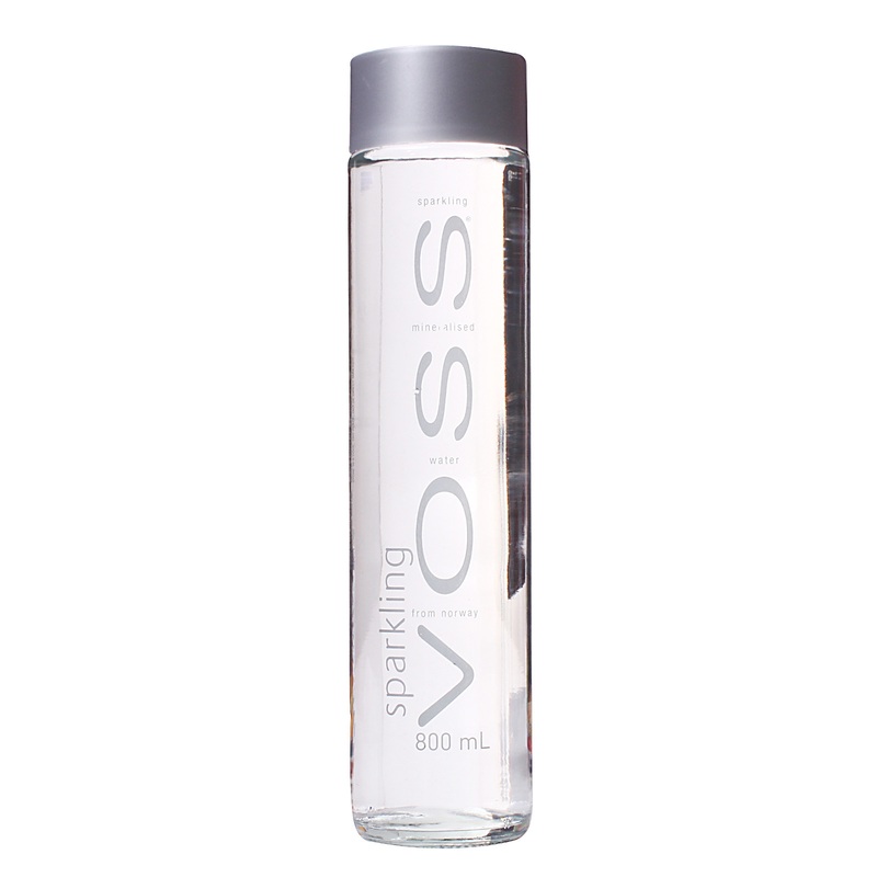 VOSS SPARKLING WATER 800ML GLASS 800 mL (12)