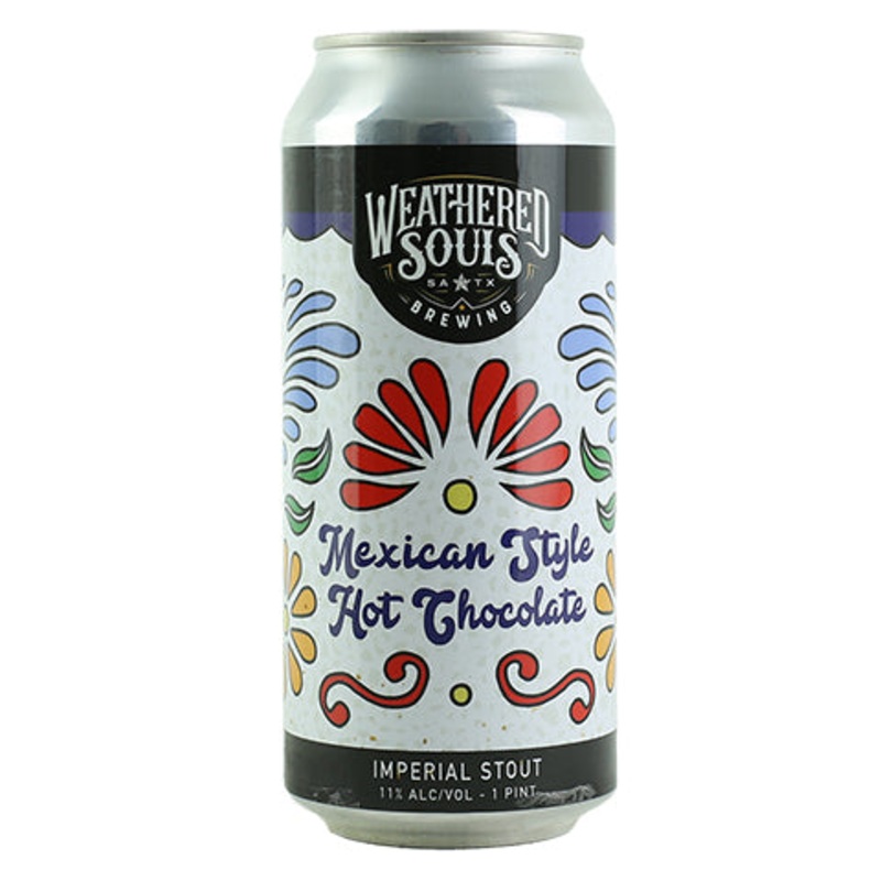 Weathered Souls Mexican Style Hot Chocolate Imperial Stout 16OZ SINGLE CAN
