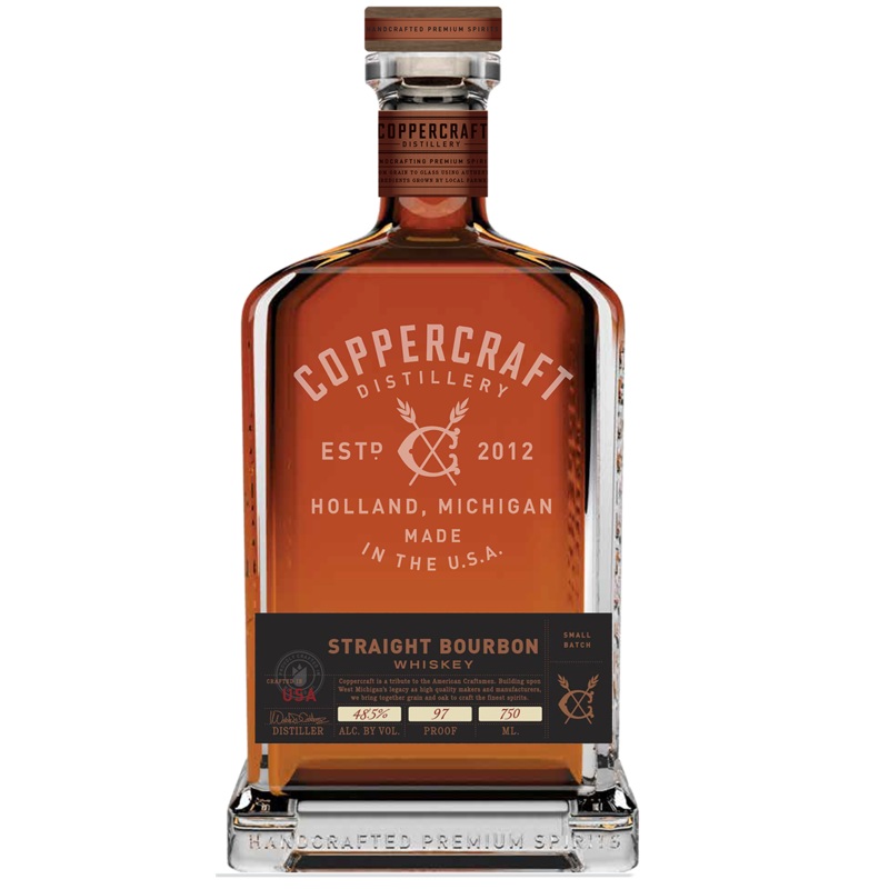 COPPERCRAFT STRAIGHT BLENDED BOURBON 750 mL