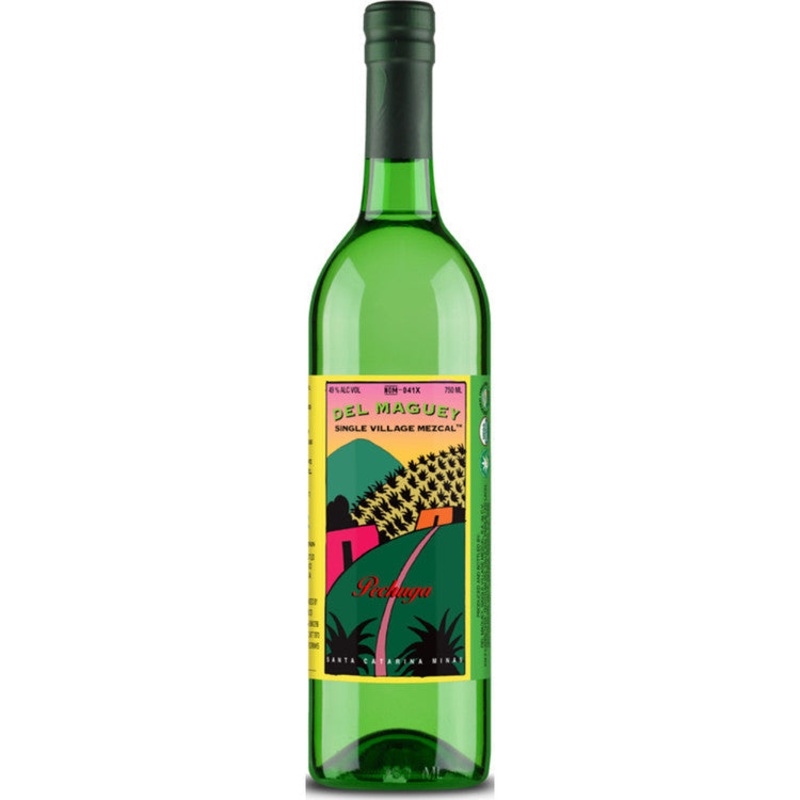 DEL MAGUEY MEZCAL WITH NATURAL FLAVORS PECHUGA 98 750ML 750ML