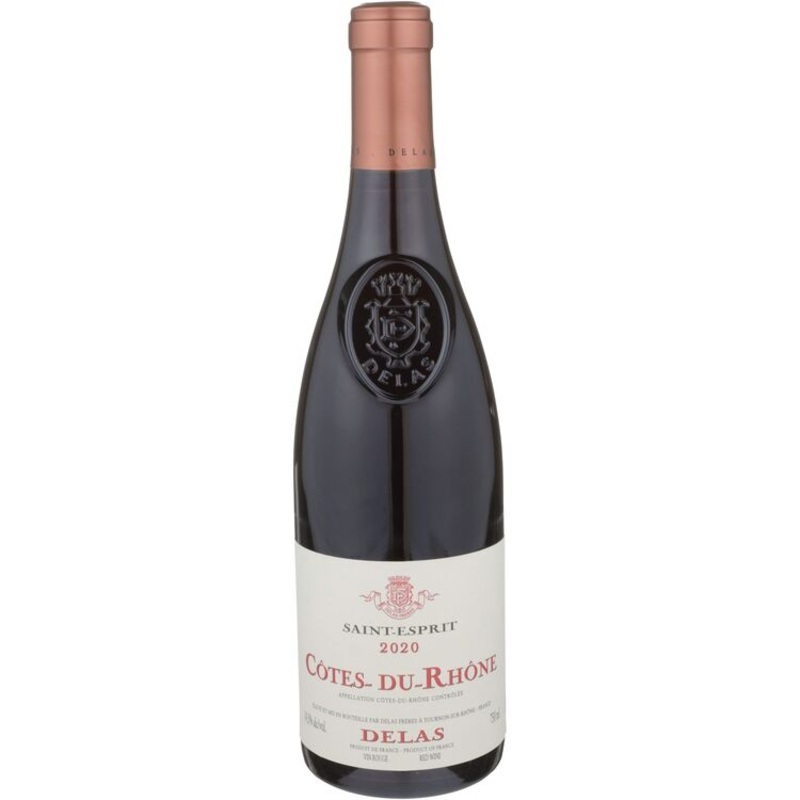 DELAS COTES DU RHONE ROUGE SAINT ESPRIT 2020 750ML 750ML
