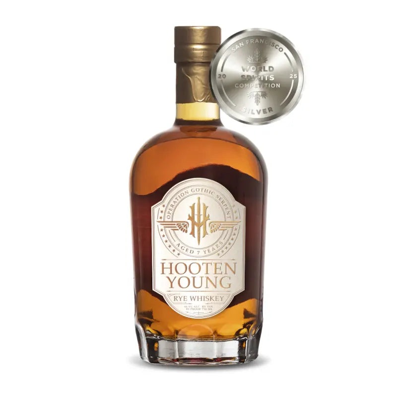 Hooten Young 7 Year Old Operation Gothic Serpent Rye Whiskey