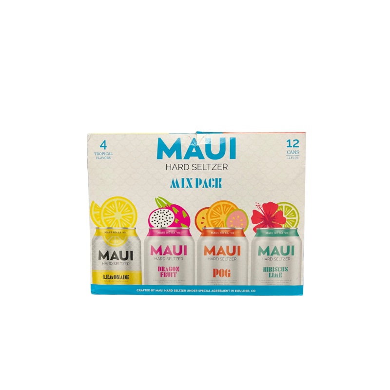 Maui Variety Hard Seltzer 12 Pack Cans
