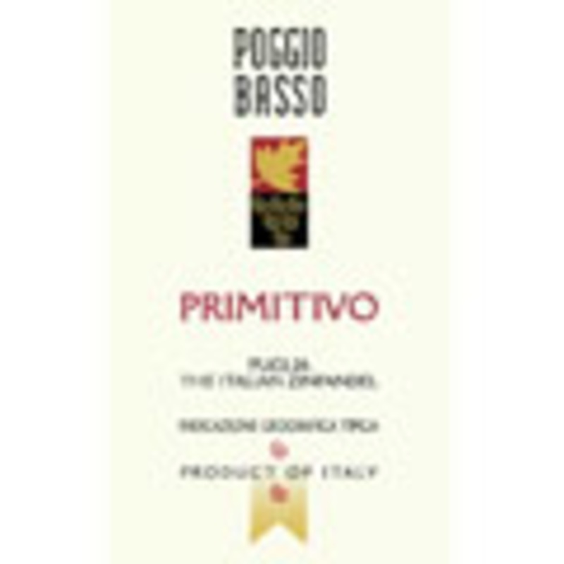 POGGIO BASSO PRIMITIVO 2020 750 mL