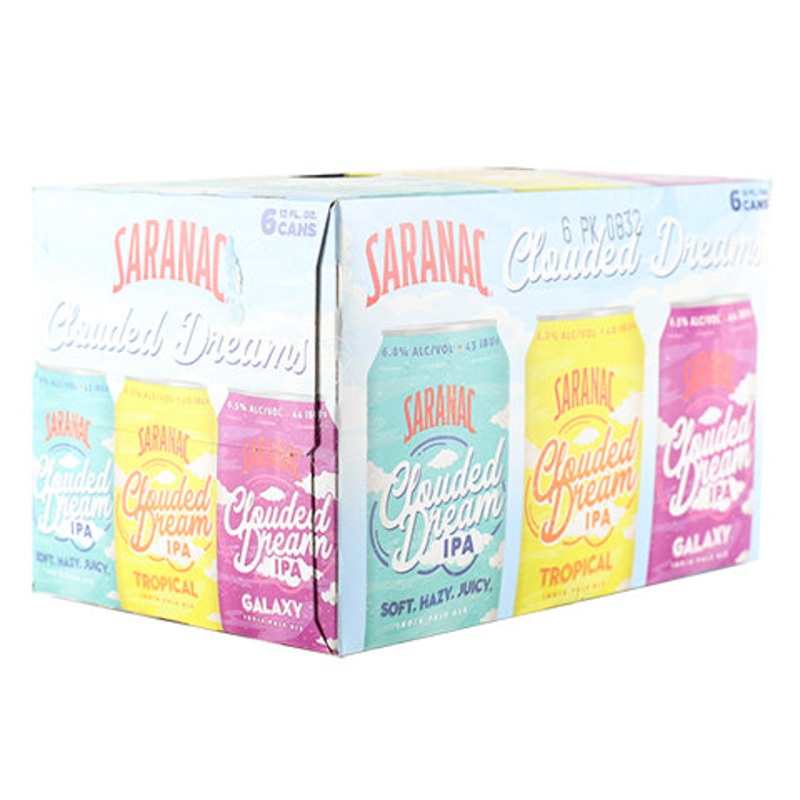 Saranac Clouded Dreams Variety 6-Pack 6PK 12OZ CAN