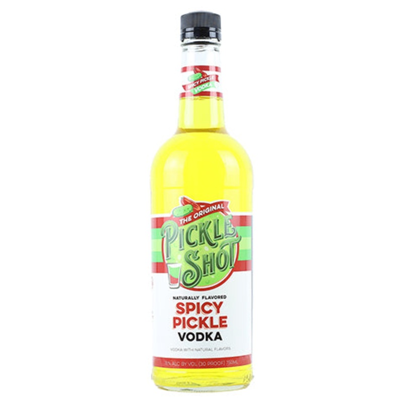 The Original Pickle Shot Spicy Pickle Vodka 750ML BTL
