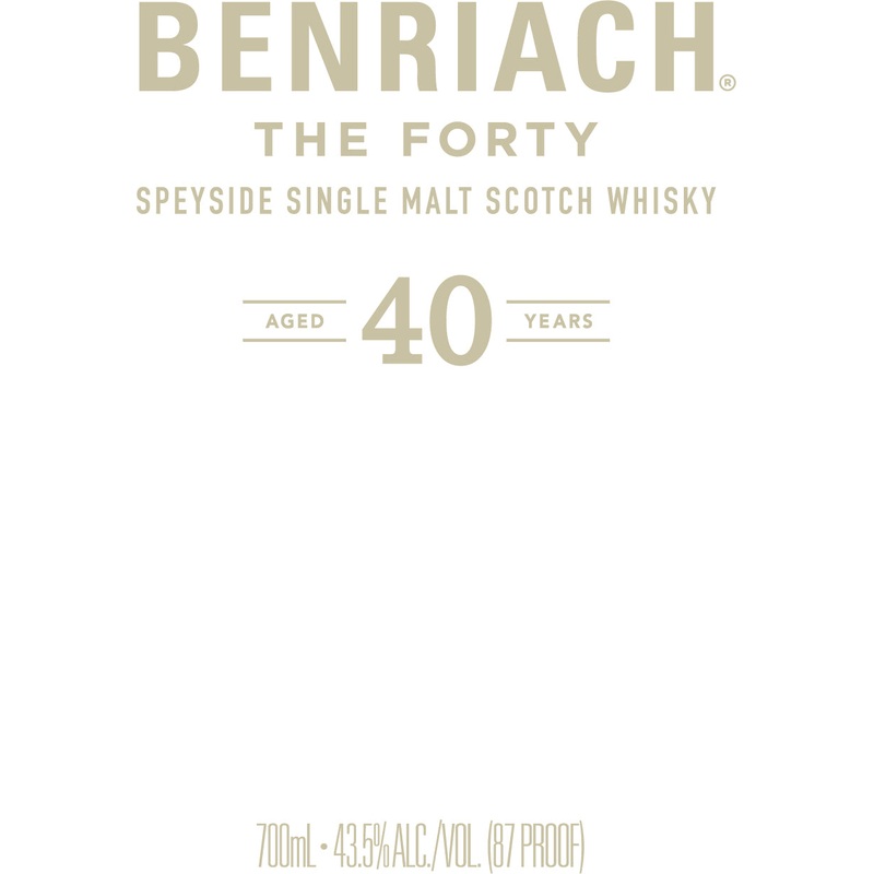 BenRiach The Forty Speyside Single Malt Scotch Whisky