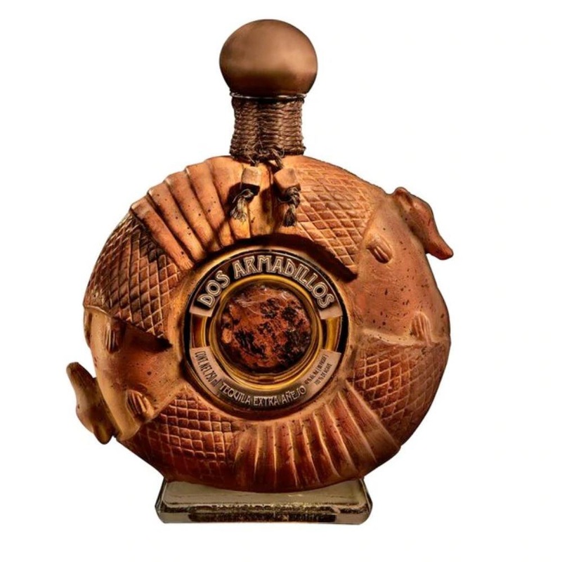 Dos Armadillos Extra Anejo Clay Tequila