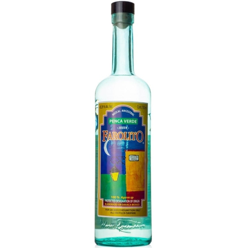 FAROLITO MEZCAL ANCESTRAL PENCA VERDE 90 750ML 750ML
