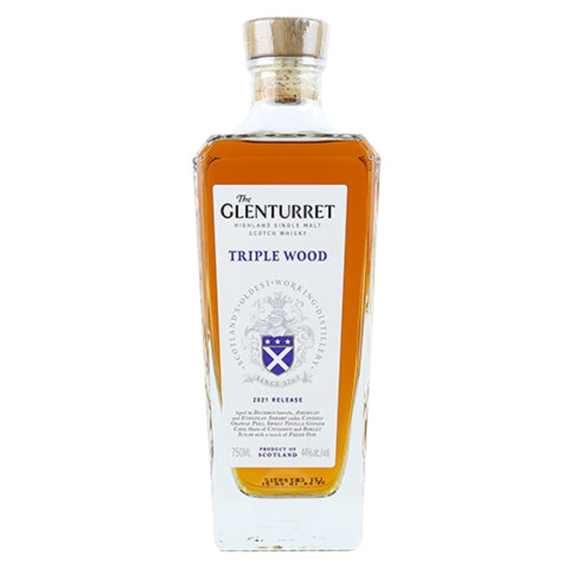 Glenturret Triple Wood Single Malt Scotch Whisky (2021) 750ML BTL