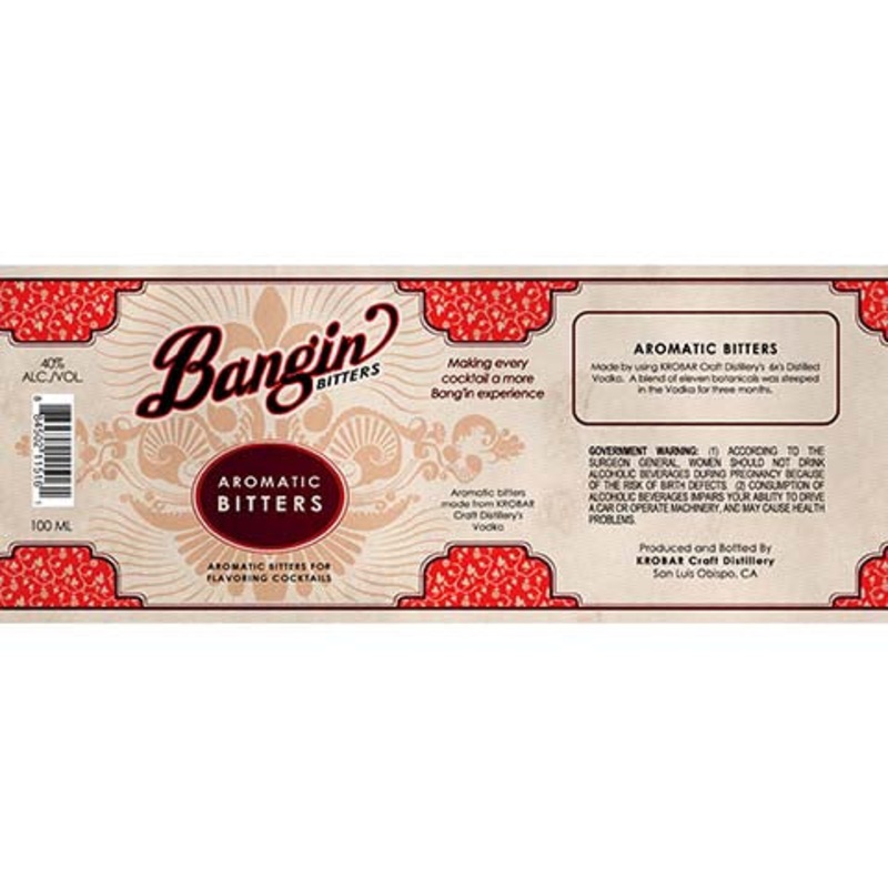 Krobar Bangin Bitters Aromatic Bitters 100ML BTL