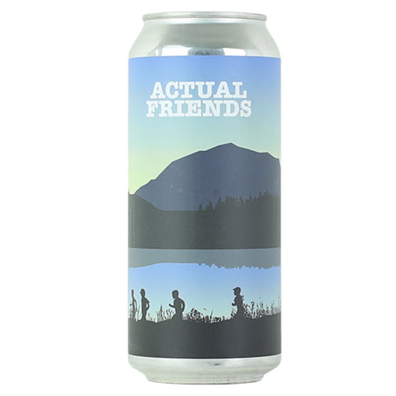 Ogopogo/Barebottle Actual Friends DDH Hazy IIPA 16OZ SINGLE CAN