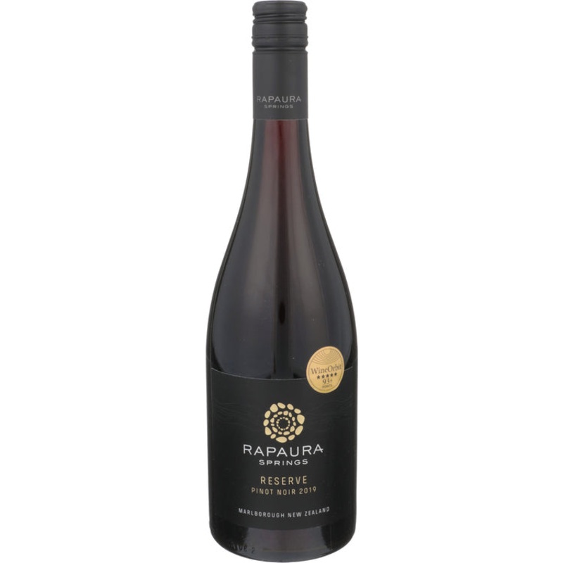 RAPAURA SPRINGS PINOT NOIR RESERVE MARLBOROUGH 2019 750ML 750ML