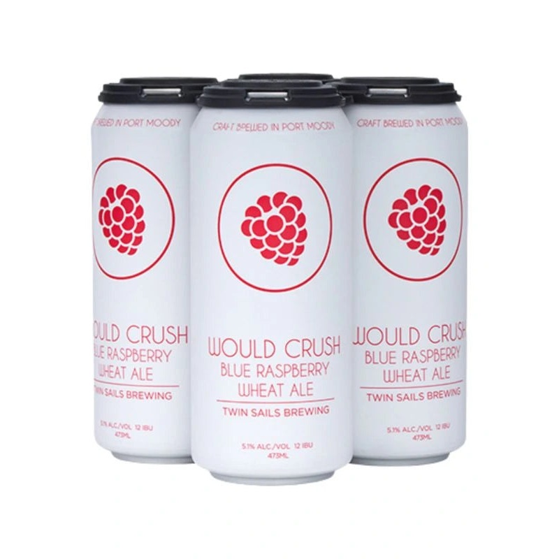 TWIN SAILS WOULD CRUSH BLUE RASP WHEAT ALE 473ML 4PK CAN @ Kelowna [1009471] 1892 ml