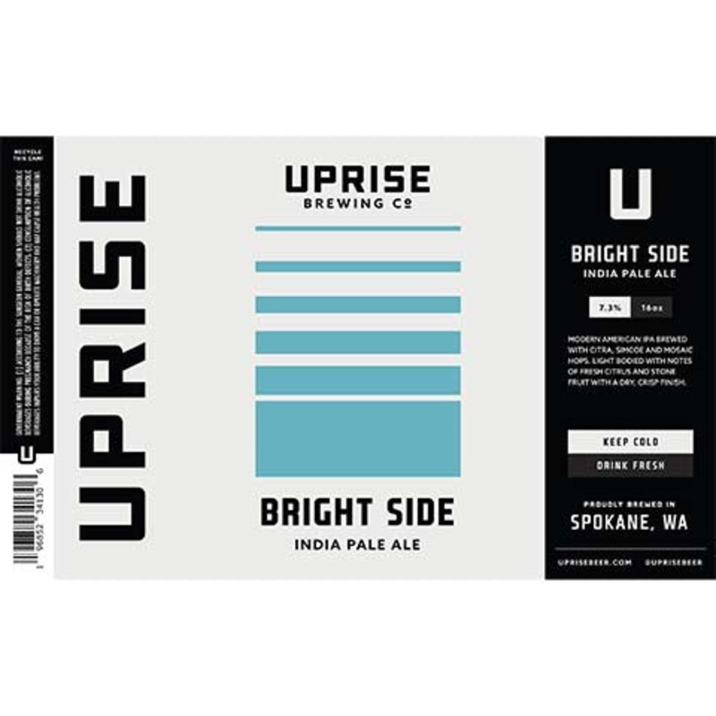 Uprise Bright Side IPA 16OZ SINGLE CAN