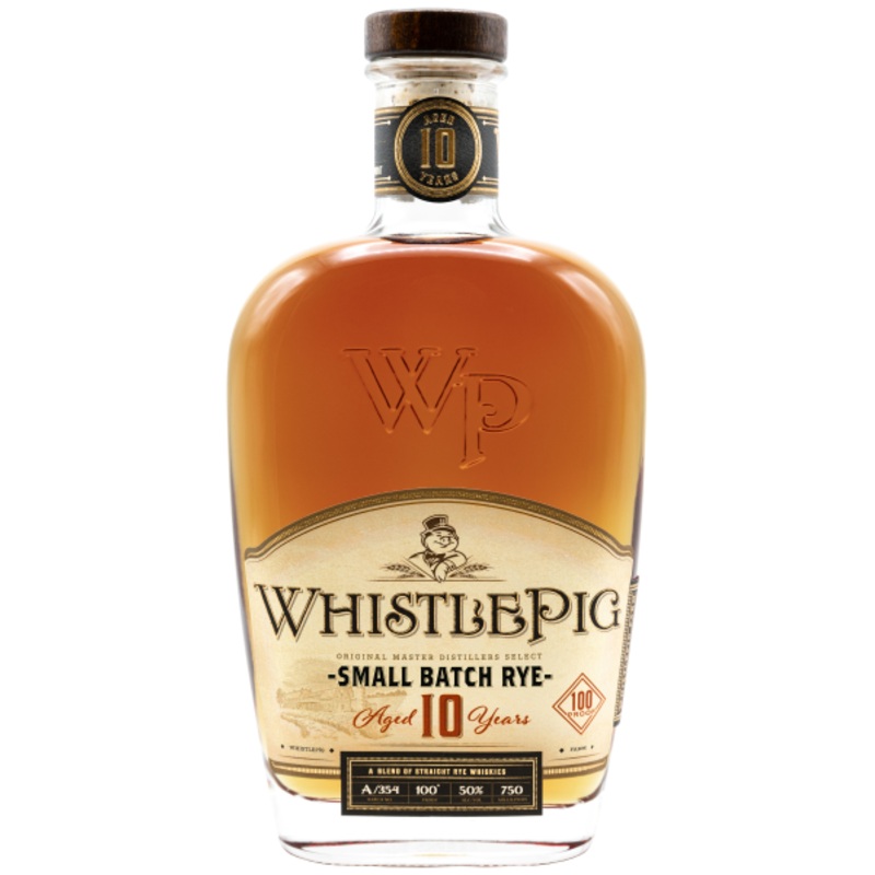 WhistlePig 10 Year Old Straight Rye Whiskey 750 ml