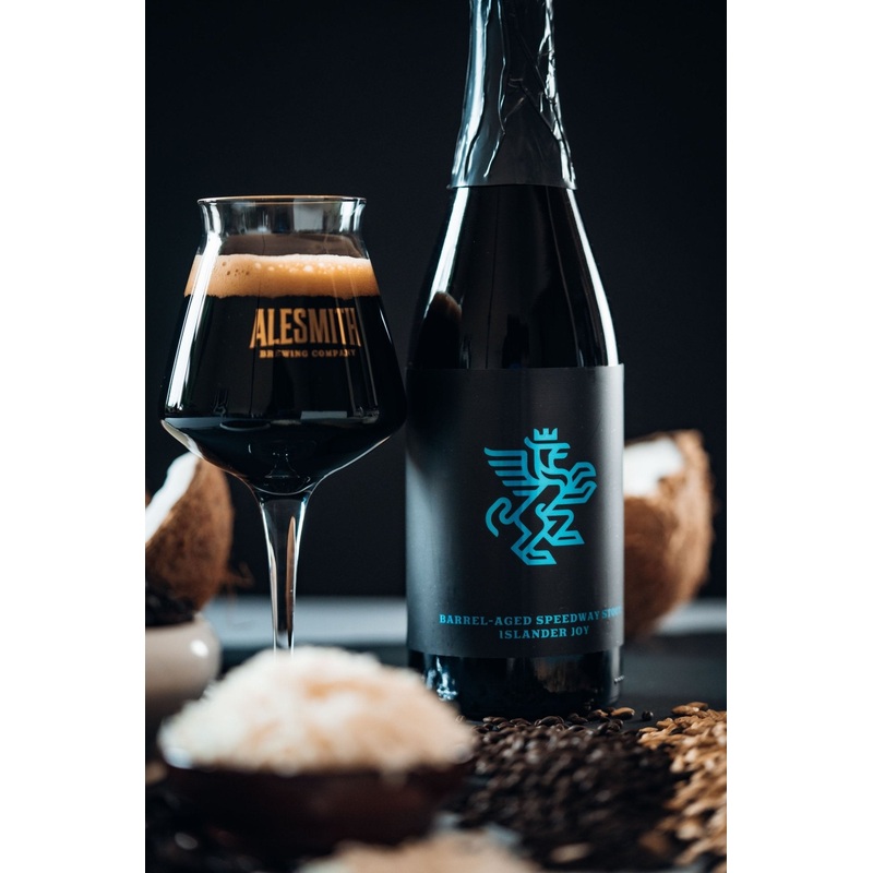 AleSmith Barrel-Aged Speedway: Islander Joy (2024, 14.32% ABV)